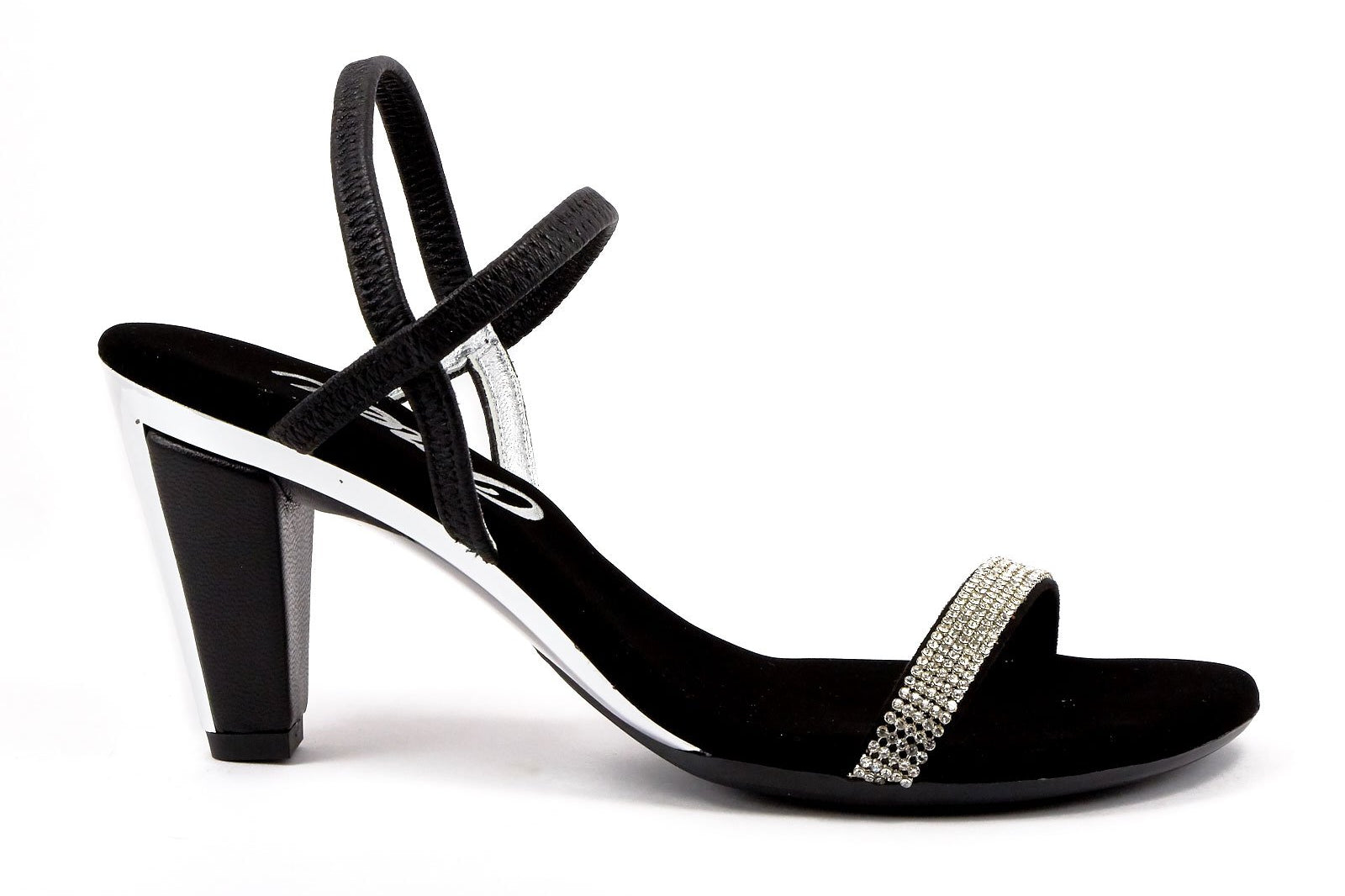 Black Strappy Sandals By Onex Shoes