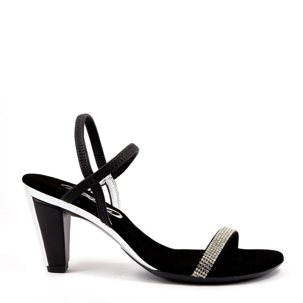 Black Strappy Sandals By Onex Shoes